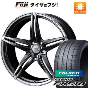 【新品国産5穴114.3車】 夏タイヤ ホイール4本セット 255/30R21 ファルケン アゼニス FK510 ウェッズ F-ZERO FZ-3 21インチ｜fujicorporation