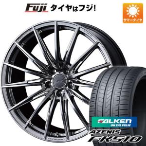 【新品国産5穴114.3車】 夏タイヤ ホイール4本セット 255/30R21 ファルケン アゼニス FK510 ウェッズ F-ZERO FZ-4 21インチ｜fujicorporation