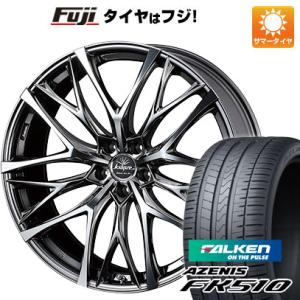 【新品国産5穴114.3車】 夏タイヤ ホイール4本セット 255/30R21 ファルケン アゼニス FK510 ウェッズ クレンツェ ウィーバル 100EVO 21インチ｜fujicorporation