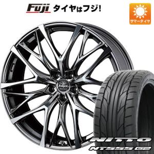 【パンク保証付】【新品国産5穴114.3車】 夏タイヤ ホイール4本セット 255/30R21 ニットー NT555 G2 ウェッズ クレンツェ ウィーバル 100EVO 21インチ｜fujicorporation