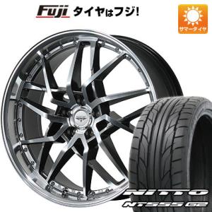 【パンク保証付】【新品国産5穴114.3車】 夏タイヤ ホイール4本セット 255/30R21 ニットー NT555 G2 トピー ドルフレン ゴディオ 21インチ｜fujicorporation