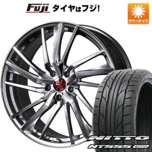 【パンク保証付】【新品国産5穴114.3車】 夏タイヤ ホイール4本セット 255/30R21 ニッ...