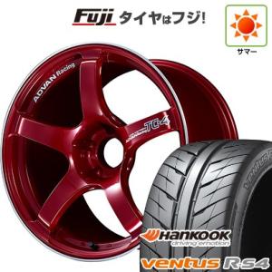 【新品国産5穴114.3車】 夏タイヤ ホイール4本セット 225/40R18 ハンコック ヴェンタス R-S4 Z232 ヨコハマ アドバンレーシング TC4 18インチ｜fujicorporation