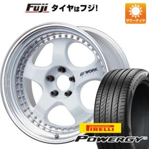 【新品国産5穴114.3車】 夏タイヤ ホイール4本セット 225/40R18 ピレリ パワジー ワ...