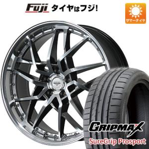 【新品国産5穴114.3車】 夏タイヤ ホイール４本セット 225/40R18 グリップマックス S...