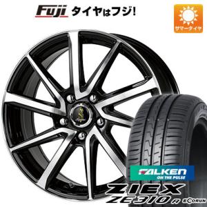 【新品国産5穴114.3車】 夏タイヤ ホイール4本セット 195/55R16 ファルケン ジークス ZE310R エコラン（限定） タカイチ セプティモGO1プラス 16インチ｜fujicorporation