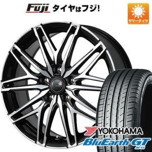 【新品国産5穴114.3車】 夏タイヤ ホイール4本セット 195/55R16 ヨコハマ ブルーアース GT AE51 トピー セレブロ WA45 16インチ｜fujicorporation