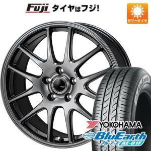 【新品国産5穴114.3車】 夏タイヤ ホイール4本セット 195/55R16 ヨコハマ ブルーアー...