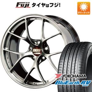 クーポン配布中 【パンク保証付き】【新品国産5穴114.3車】 夏タイヤ ホイール4本セット 245/45R19 ヨコハマ ブルーアース RV-03 BBS JAPAN RI-D 19インチ｜fujicorporation