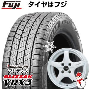 【新品国産4穴100車】 スタッドレスタイヤ ホイール4本セット 175/55R15 ブリヂストン ブリザック VRX3 レアマイスター CS-V 15インチ｜fujicorporation