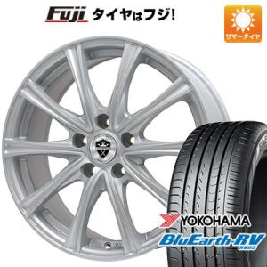 【パンク保証付】【新品】プリウス50系専用 夏タイヤ ホイール4本セット 195/65R15 ヨコハマ ブルーアース RV-03 ブランドル ER16 トヨタ車専用 15インチ｜fujicorporation