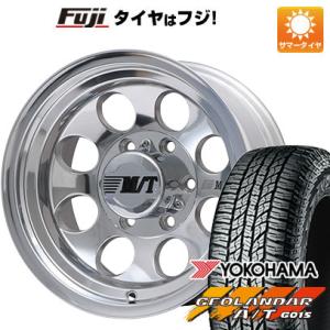 【新品国産6穴139.7車】 夏タイヤ ホイール4本セット 265/70R15 ヨコハマ ジオランダー A/T G015 RBL ミッキートンプソン クラシック3 15インチ｜fujicorporation