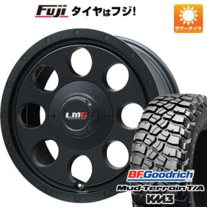 【新品国産6穴139.7車】 夏タイヤ ホイール4本セット 31X10.5R15 BFグッドリッチ マッドテレーンT/A KM3 レアマイスター LMG CS-8 マットブラック 15インチ｜fujicorporation