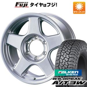 【新品国産6穴139.7車】 夏タイヤ ホイール4本セット 285/75R16 ファルケン ワイルドピーク A/T3W フォーバイフォーエンジニア ブラッドレー V 16インチ｜fujicorporation