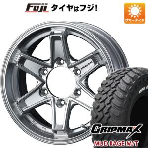 【新品国産6穴139.7車】 夏タイヤ ホイール4本セット 235/85R16 グリップマックス マ...