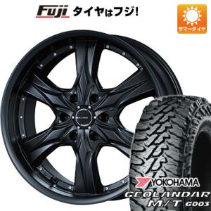 【新品国産6穴139.7車】 夏タイヤ ホイール4本セット 275/55R20 ヨコハマ ジオランダー M/T G003 エムズスピード ジュノウ クリスタルライン 20インチ｜fujicorporation