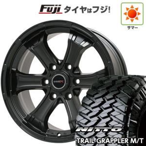 【新品国産6穴139.7車】 夏タイヤ ホイール4本セット 315/75R16 ニットー トレイルグラップラー M/T ビッグウエイ B-MUD K(マットブラック) 16インチ｜fujicorporation