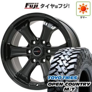 【新品国産6穴139.7車】 夏タイヤ ホイール4本セット 315/75R16 トーヨー オープンカントリー M/T ビッグウエイ B-MUD K(マットブラック) 16インチ｜fujicorporation