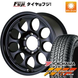 【新品国産6穴139.7車】 夏タイヤ ホイール4本セット 315/75R16 ヨコハマ ジオランダー A/T G015 OWL/RBL アルジェノン フェニーチェ クロスXC9 16インチ｜fujicorporation