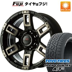 【新品国産6穴139.7車】 夏タイヤ ホイール4本セット 265/70R17 トーヨー オープンカントリー A/T III RWL/RBL エムクライム カノン 17インチ｜fujicorporation