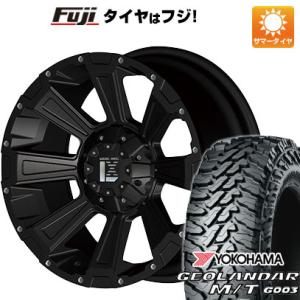 【新品国産6穴139.7車】 夏タイヤ ホイール4本セット 275/70R17 ヨコハマ ジオランダー M/T G003 オフビート レクセル デスロック 17インチ｜fujicorporation