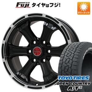 【新品国産6穴139.7車】 夏タイヤ ホイール4本セット 285/70R17 トーヨー オープンカントリー A/T III RWL/RBL ビッグウエイ B-MUD K トヨタ用 17インチ｜fujicorporation