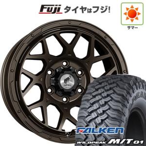 【新品国産6穴139.7車】 夏タイヤ ホイール4本セット 35X12.5R17 ファルケン ワイル...