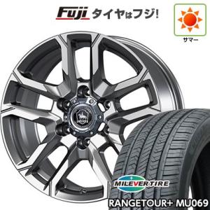 【新品】プラド 夏タイヤ ホイール4本セット 265/65R17 ミレバー レンジツアープラスMU069（限定） コーセイ ベアロック バイソン 17インチ｜fujicorporation