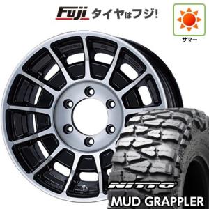 【新品国産6穴139.7車】 夏タイヤ ホイール4本セット 35X12.5R17 ニットー マッドグ...