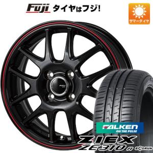 【新品国産4穴100車】 夏タイヤ ホイール４本セット 195/65R15 ファルケン ジークス ZE310R エコラン(限定) モンツァ JPスタイル ジェファ 15インチ｜fujicorporation