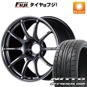 【パンク保証付】【新品国産5穴100車】 夏タイヤ ホイール4本セット 215/40R18 ニットー NT555 G2 ヨコハマ アドバンレーシング RSIII 18インチ｜fujicorporation