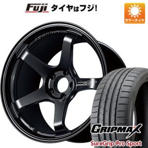 【新品国産5穴100車】 夏タイヤ ホイール4本セット 215/40R18 グリップマックス PRO...