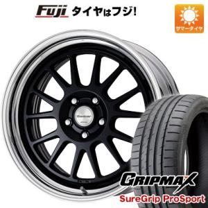 【新品国産5穴100車】 夏タイヤ ホイール4本セット 215/40R18 グリップマックス シュア...