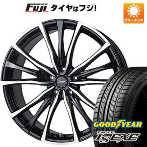 【新品国産5穴114.3車】 夏タイヤ ホイール４本セット 225/45R18 グッドイヤー イーグ...