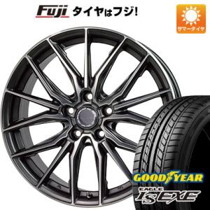 【新品国産5穴114.3車】 夏タイヤ ホイール４本セット 225/45R18 グッドイヤー イーグ...