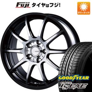 【新品国産5穴114.3車】 夏タイヤ ホイール４本セット 225/45R18 グッドイヤー イーグ...