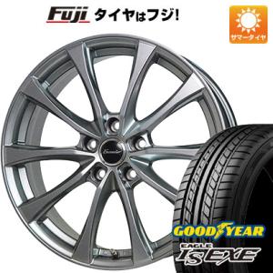 【新品国産5穴114.3車】 夏タイヤ ホイール４本セット 225/45R18 グッドイヤー イーグ...