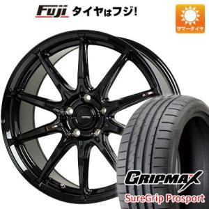 【新品国産5穴114.3車】 夏タイヤ ホイール４本セット 225/45R18 グリップマックス シ...