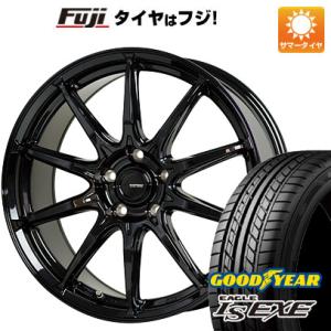 【新品国産5穴114.3車】 夏タイヤ ホイール４本セット 225/45R18 グッドイヤー イーグ...