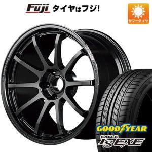 【新品国産5穴114.3車】 夏タイヤ ホイール４本セット 225/45R18 グッドイヤー イーグ...