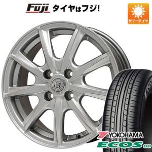 【新品 軽自動車】夏タイヤ ホイール4本セット 165/55R14 ヨコハマ エコス ES31 ブラ...