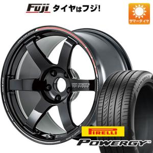 【新品国産5穴114.3車】 夏タイヤ ホイール４本セット 225/50R18 ピレリ パワジー レ...