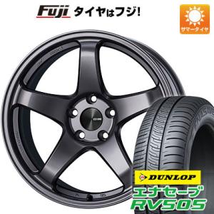 【新品国産5穴114.3車】 夏タイヤ ホイール４本セット 225/50R18 ダンロップ エナセー...