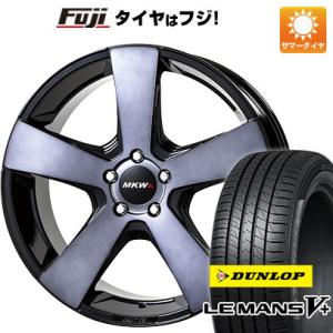 【新品国産5穴114.3車】 夏タイヤ ホイール4本セット 245/35R20 ダンロップ ルマン V+(ファイブプラス) MKW MK-007 20インチ｜fujicorporation