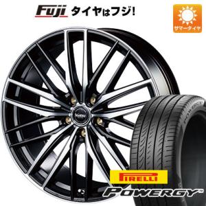 【新品国産5穴114.3車】 夏タイヤ ホイール4本セット 245/35R20 ピレリ パワジー インターミラノ ボルテック ユーロスポーツ 20インチ｜fujicorporation