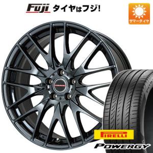 【新品国産5穴114.3車】 夏タイヤ ホイール4本セット 245/35R20 ピレリ パワジー ビッグウエイ LEYSEEN プラバ9M(BMC) 20インチ｜fujicorporation