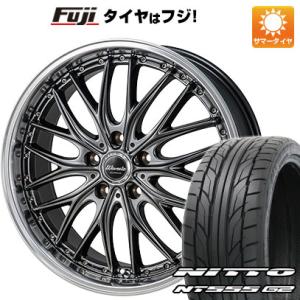 【パンク保証付】【新品国産5穴114.3車】 夏タイヤ ホイール4本セット 245/35R20 ニッ...