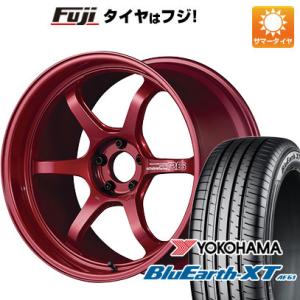 【新品国産5穴114.3車】 夏タイヤ ホイール4本セット 255/45R20 ヨコハマ ブルーアース XT AE61 ヨコハマ アドバンレーシング R6 20インチ｜fujicorporation