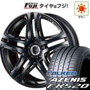 【新品国産5穴114.3車】 夏タイヤ ホイール4本セット 255/45R20 ファルケン アゼニス FK520L インパル アリイ S-05 20インチ｜fujicorporation