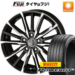 【新品国産5穴114.3車】 夏タイヤ ホイール4本セット 215/65R16 ピレリ パワジー 共豊 スマック プライム ヴァルキリー 16インチ｜fujicorporation